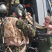 Military Helicopter support staff